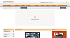 Desktop Screenshot of mobileman.pl